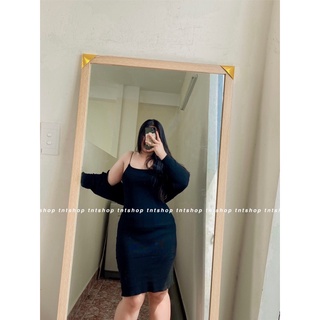 Đầm Body 2s Bún [ TNT Shop Bigsize 60kg - 90kg ] Ảnh thật 100%