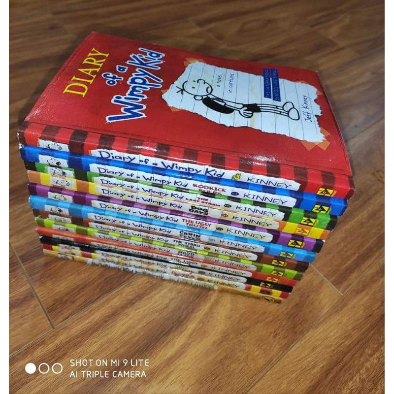 Diary of a wimpy kid 12books