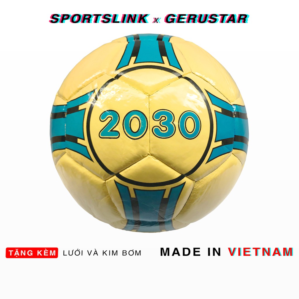 Bóng đá Futsal Gerustar Futsal 2030 Vàng - Dán