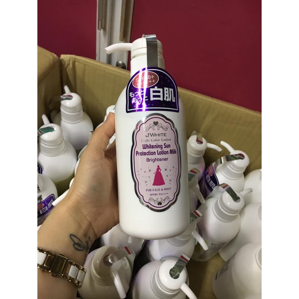 SỮA DƯỠNG THỂ BODY WHITENING SUN J’WHITE