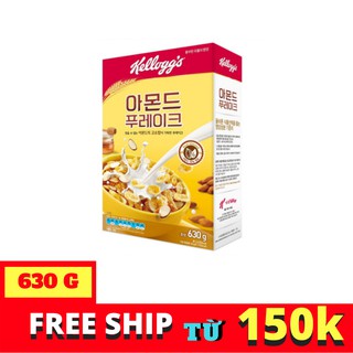 Ngũ cốc ăn sáng Kellogg's hạnh nhân flake 630G