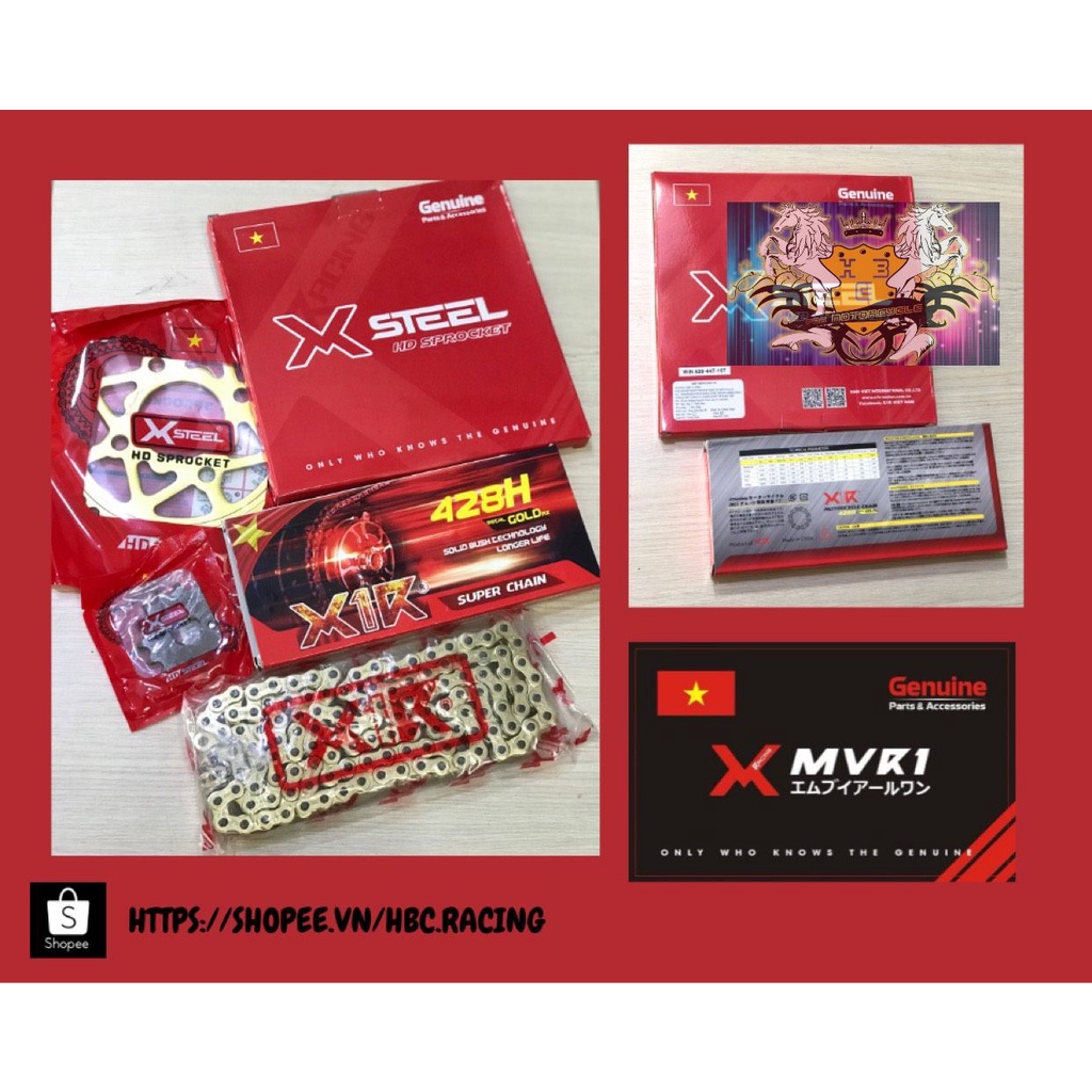 NHÔNG SÊNH DĨA X1R DÀNH CHO EX150 / WINNER