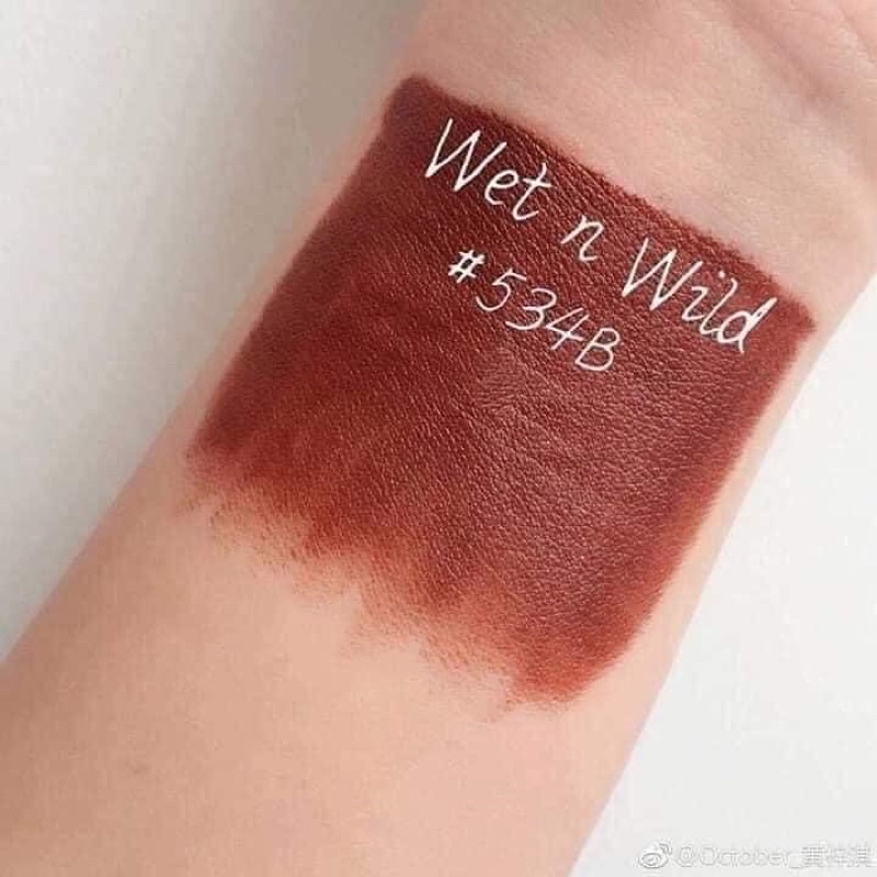 Son Thỏi Wet N Wild Màu Đò Nâu Mink Brown