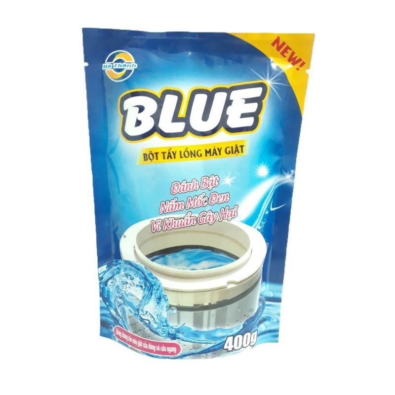 Bột vệ sinh tẩy lồng máy giặt gói 400g - thương hiệu Blue