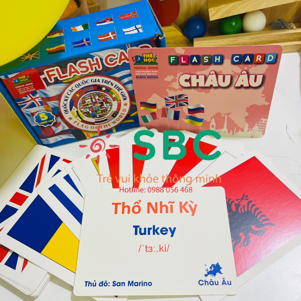 Sách - Bộ Thẻ Flashcard Việt Hà Chủ Đề Quốc Kỳ Các Quốc Gia/ Nước Trên Thế Giới - Song Ngữ Việt Anh - Tên thủ đô