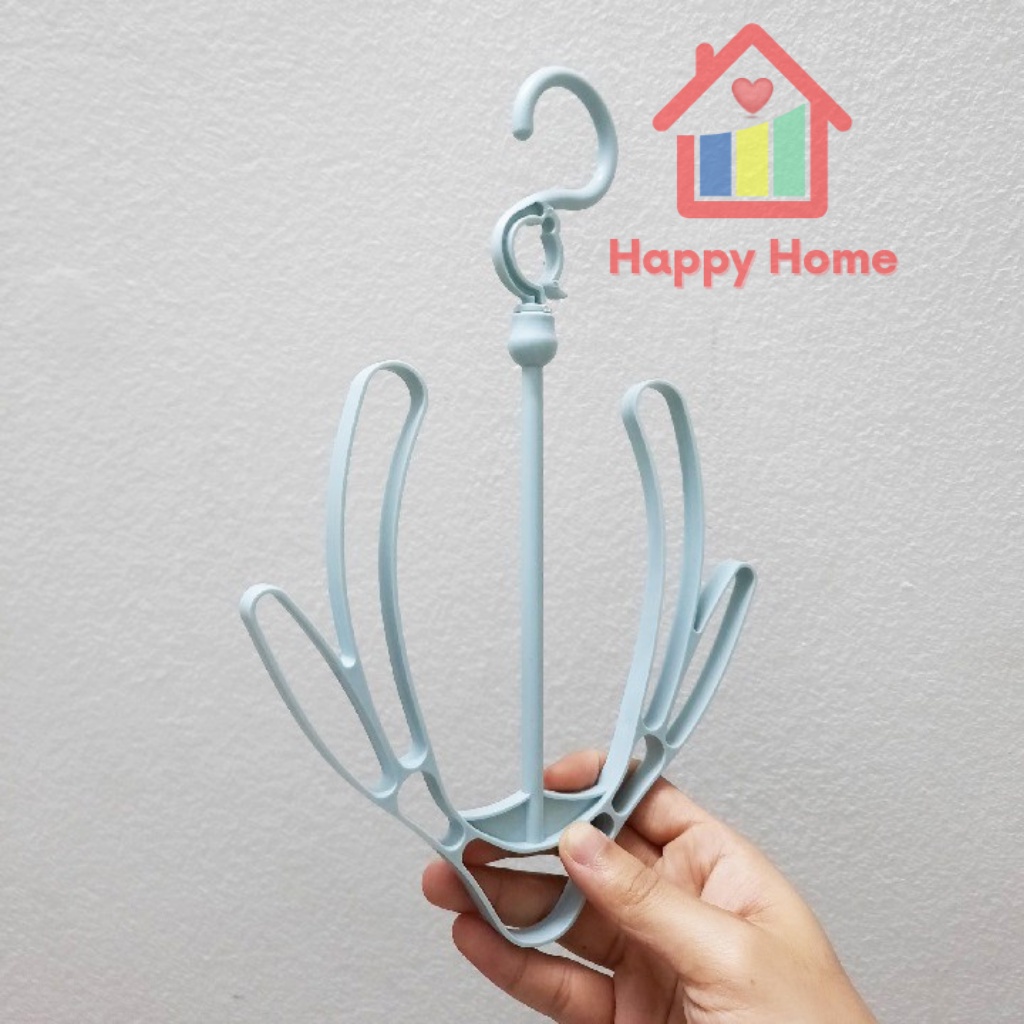 Khung móc treo phơi giày thông minh đa năng kiểu xoay 360 độ tiện dụng Happy Home