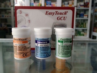 Que thử Cholesterol Easy Touch ( mỡ máu)