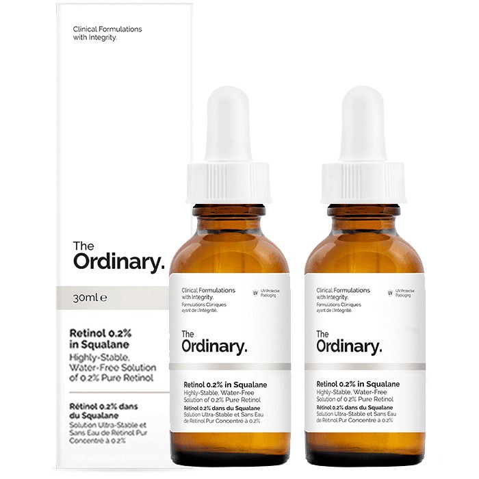 The Ordinary Retinol 0.2% In Squalane Tinh chất Retinoids chống lão hóa, làm mờ, giảm thâm mụn 30ml