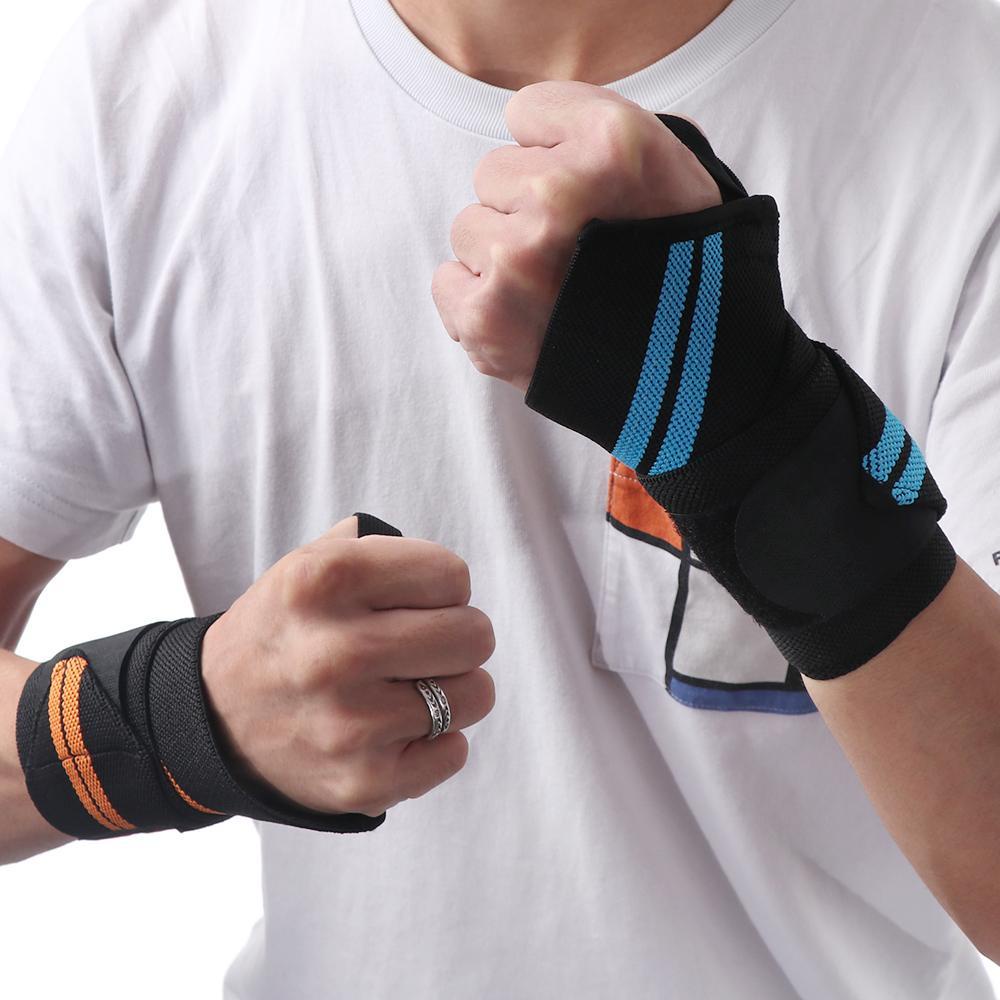 Rose Băng Quấn Cổ Tay Nâng Tạ Bằng Cao Su Polyester