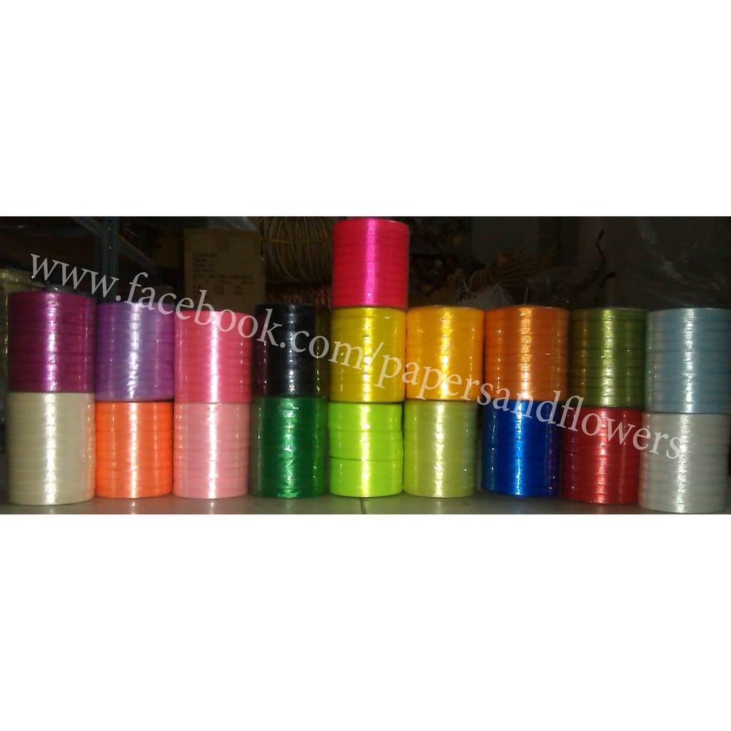 Ruy băng vải 1cm - 1 lốc