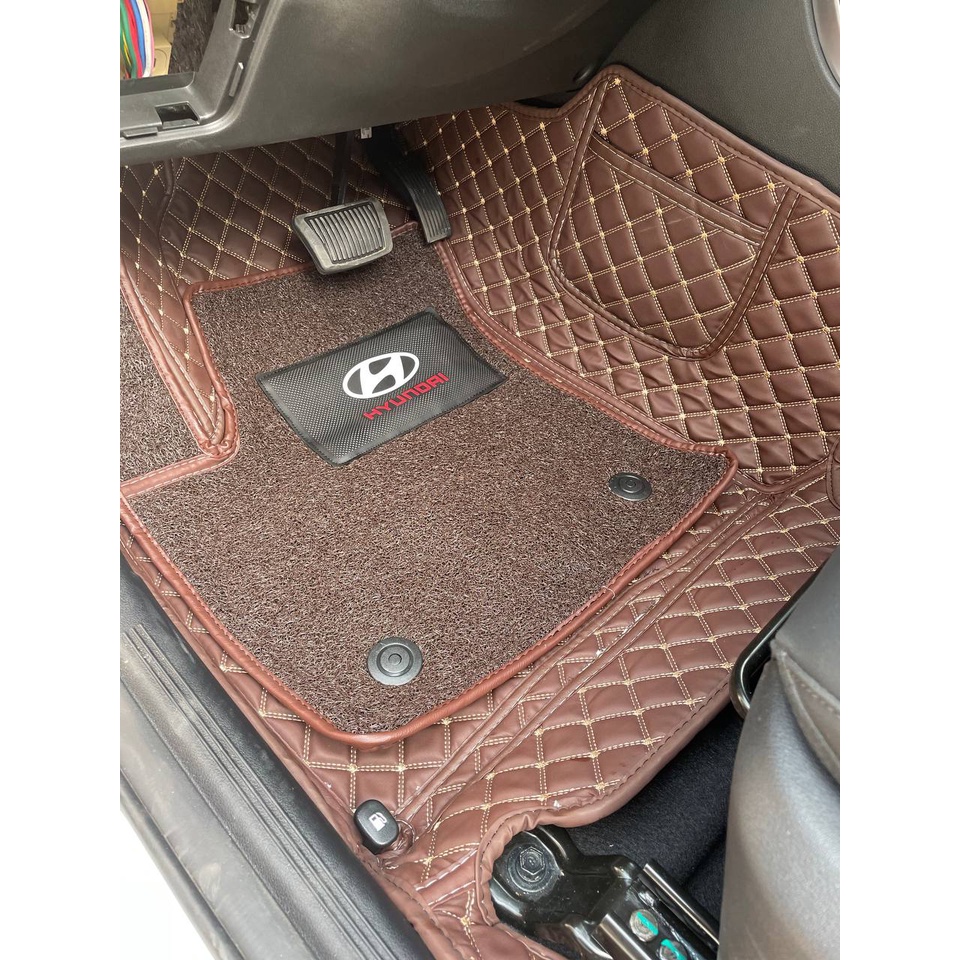 Thảm lót sàn ô tô 5D 6D Hyundai Creta 2022 Giảm ồn, Không mùi, Chống thấm nước