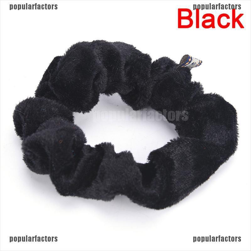 Dây Cột Tóc Vải Nhung Thời Trang