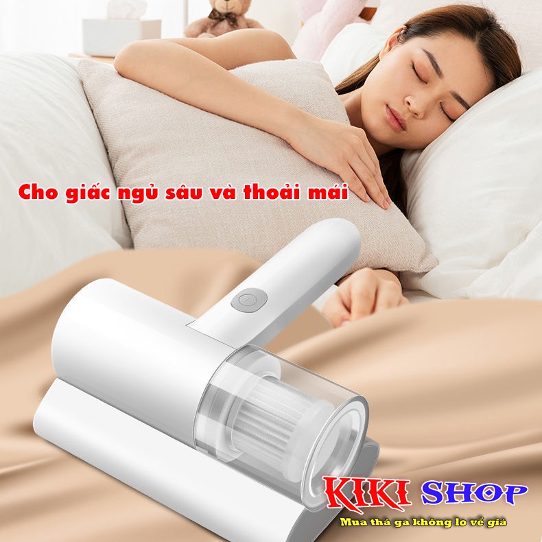 Máy hút bụi cầm tay giệt khuẩn UV, máy hút bụi giường nệm đa năng BH 6 tháng, Kiki shop