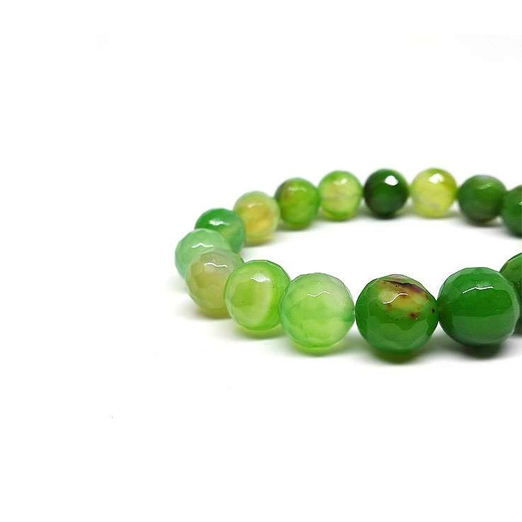 Vòng Tay Chrysoprase Bằng Đá Tự Nhiên