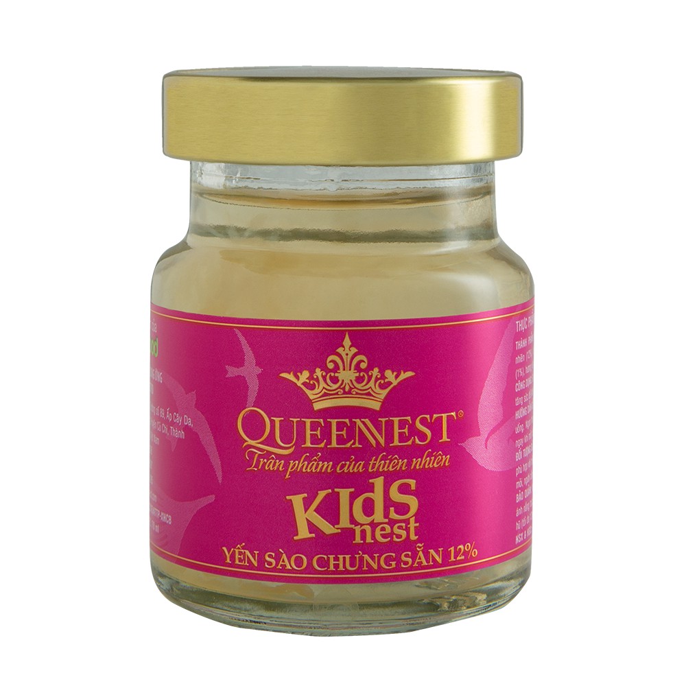 Yến sào Queennest 12% Kidsnest (hũ 70ml)