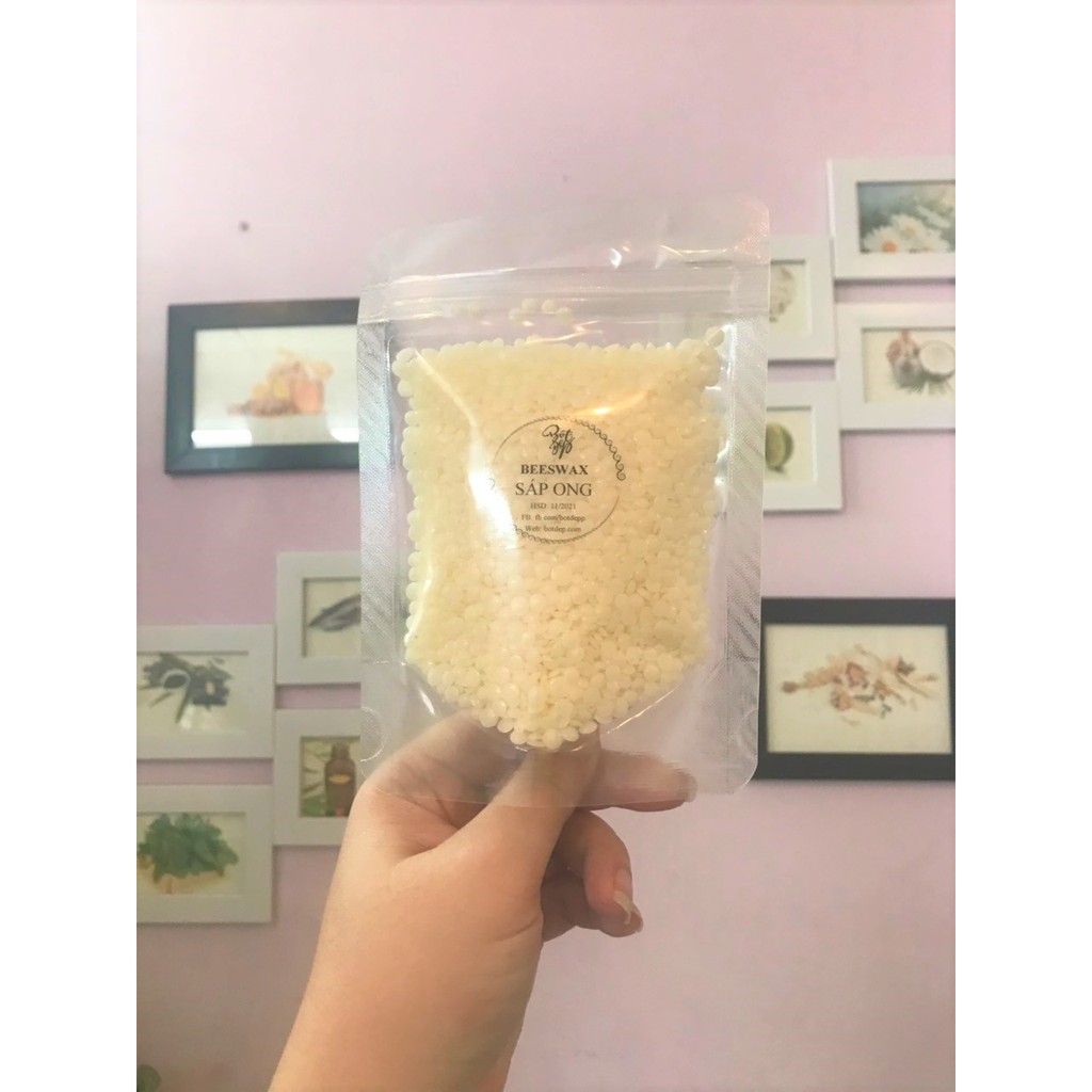 sáp ong 1kg nguyên liệu làm mỹ phẩm handmade