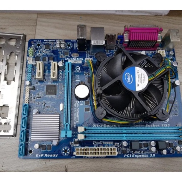 [combo] Main Giga H61 + CPU G2030 + Ram 4GB Tặng Fan CPU