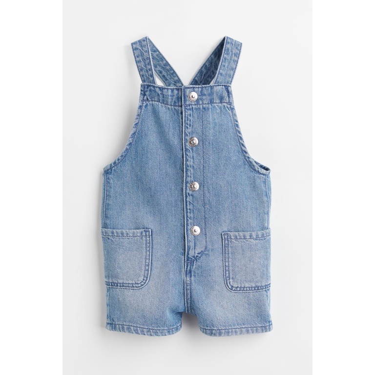{9M-4Y}Yếm jean cho bé HM AUTH cao cấp