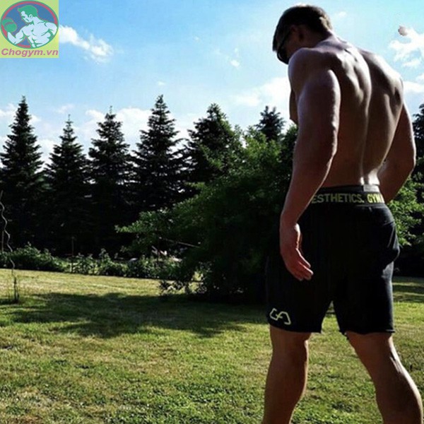 Quần Shorts Gym Aesthetics Cho Nam Nhập Khẩu Q-004