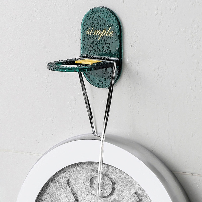 Giá Đỡ Chai Dầu Gội / Sữa Tắm Gắn Tường Tự Dính Có Thể Điều Chỉnh