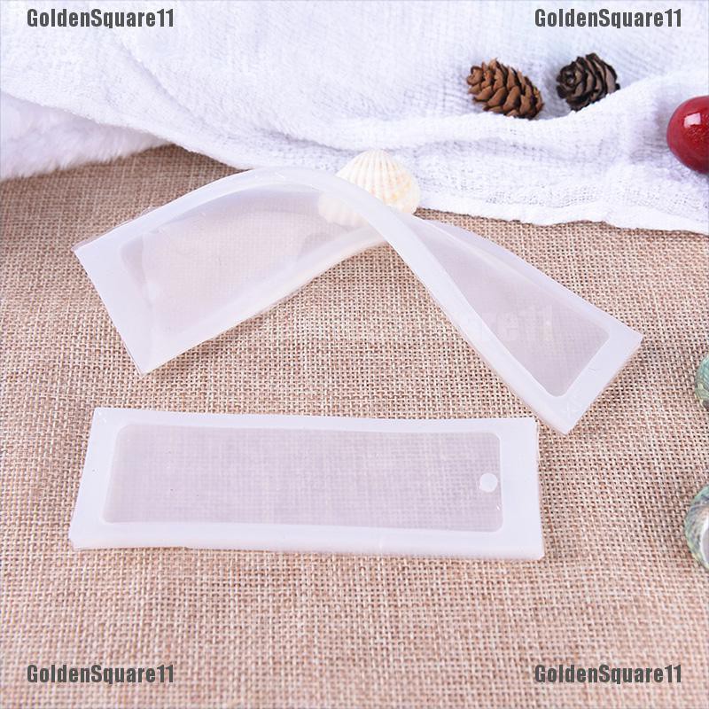 Khuôn Silicone Hình Chữ Nhật Làm Đánh Dấu Trang Sức DIY