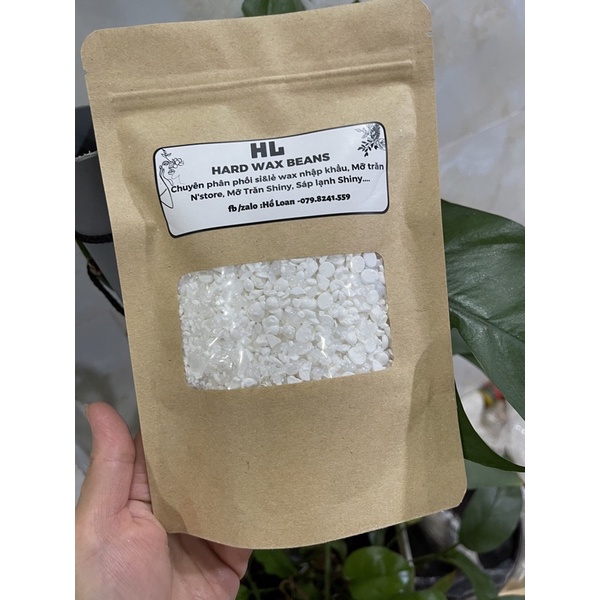 200GR Sáp VỤN  Hard Wax Beans, Sáp Dừa+ Sáp Trong chất lượng không đổi, siêu bám lông