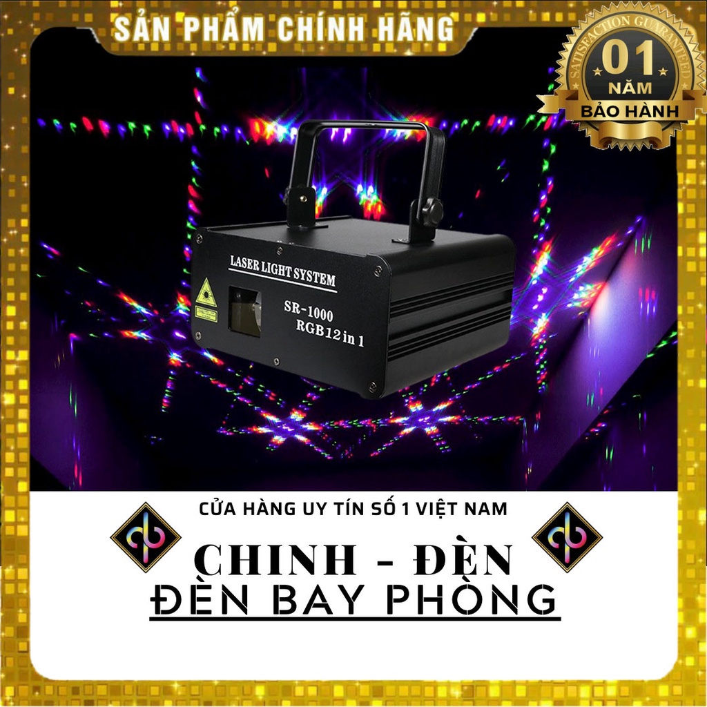 Đèn Laser Bay phòng 12in1 Con Vịt Kênh Hiệu Ứng Đỉnh Cao Hình Ảnh 20D , 1200 Hiệu Ứng Setup Sẵn Dành Cho Phòng Bay