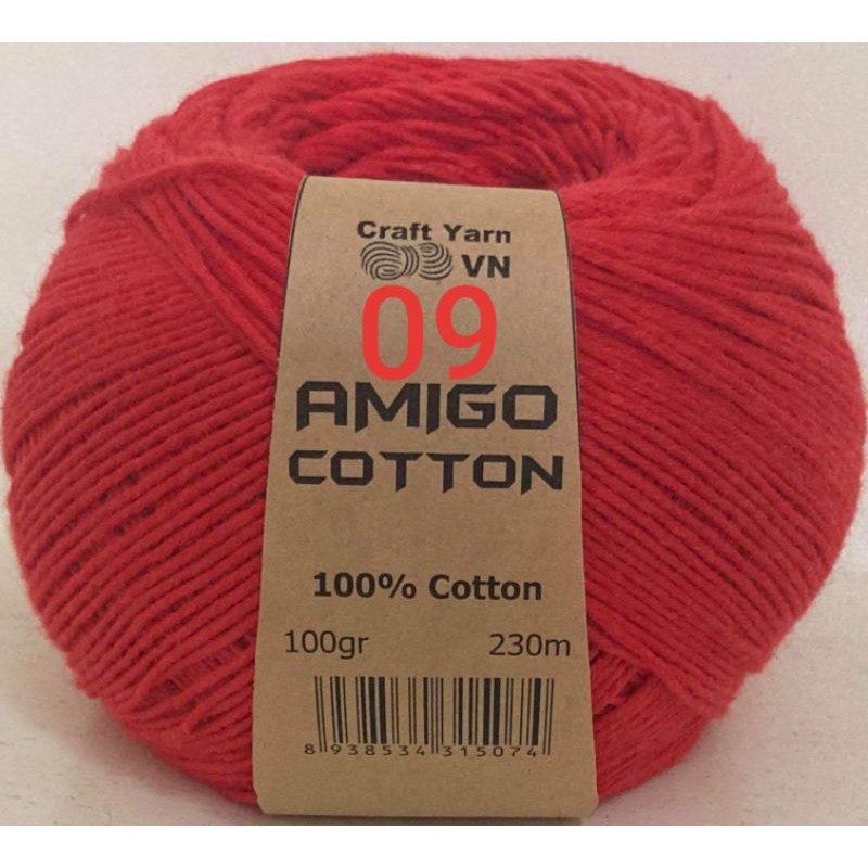 100% Cotton (sợi amigo)