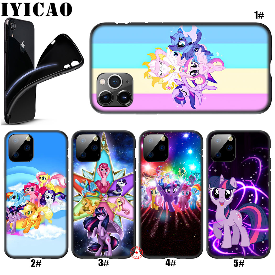 Ốp Điện Thoại Tpu In Hình My Little Pony Cp108 Cho Iphone 11 12 Pro Max Mini Se