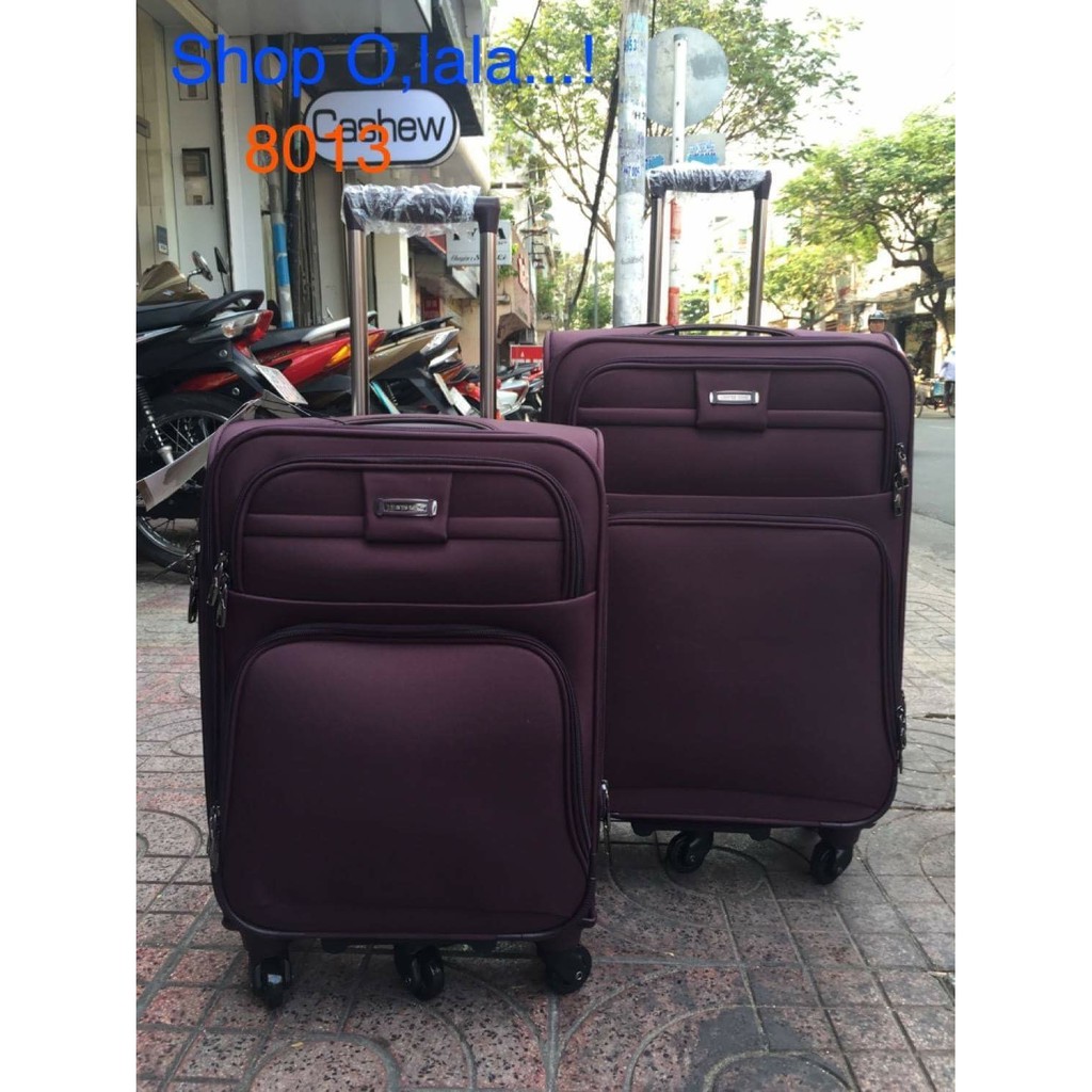 Vali leavesking siêu bền , đẹp 5 bánh xoay size 20 ing