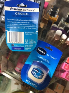 Hủ Sáp Dưỡng Ẩm VASELINE 7g
