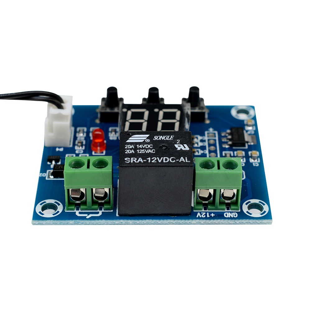 Pcbfun Bộ điều khiển độ ẩm XH-M214 Cảm biến đất Mô-đun LED DC12V tưới tự động