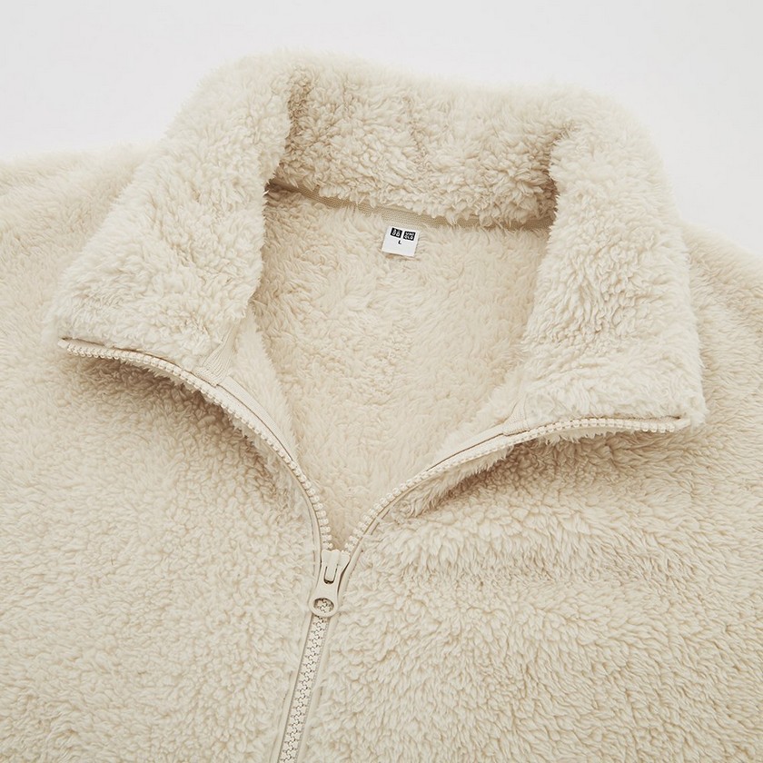 Áo khoác lông cừu Uniqlo siêu ấm Hàng chính hãng - 419505