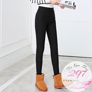Quần legging nữ thun co giãn 4 chiều chất mịn mát