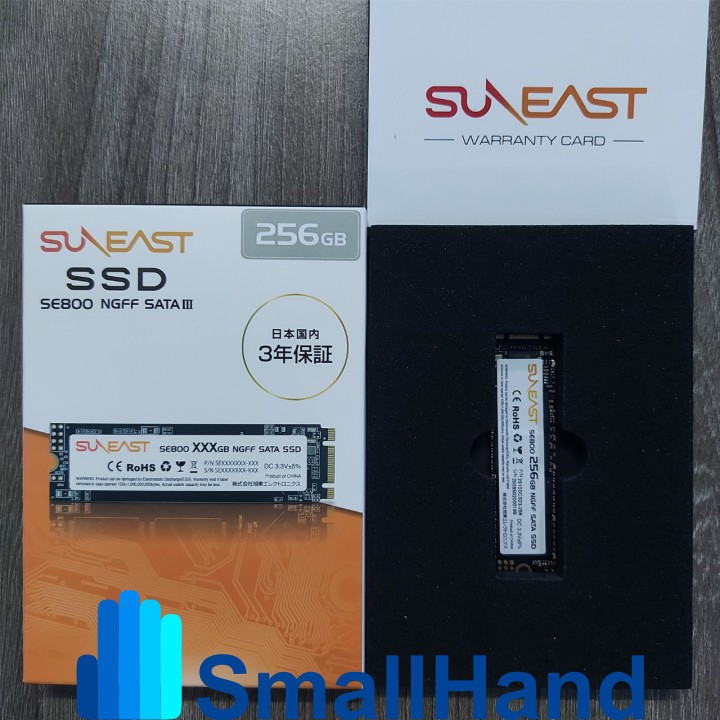 Ổ cứng SSD M2.NGFF SunEast 256GB nội địa Nhật Bản – CHÍNH HÃNG – Bảo hành 3 năm – M2 Sata3 SSD chính hãng
