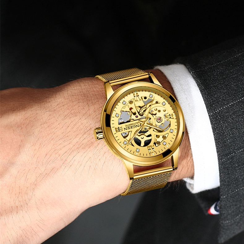 Đồng Hồ FNGEEN 6018 Cơ Học Tự Động Dành Cho Nam