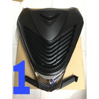 Mặt nạ Vision 2014-2019 kiểu SH màu đen nhám Tân Thành