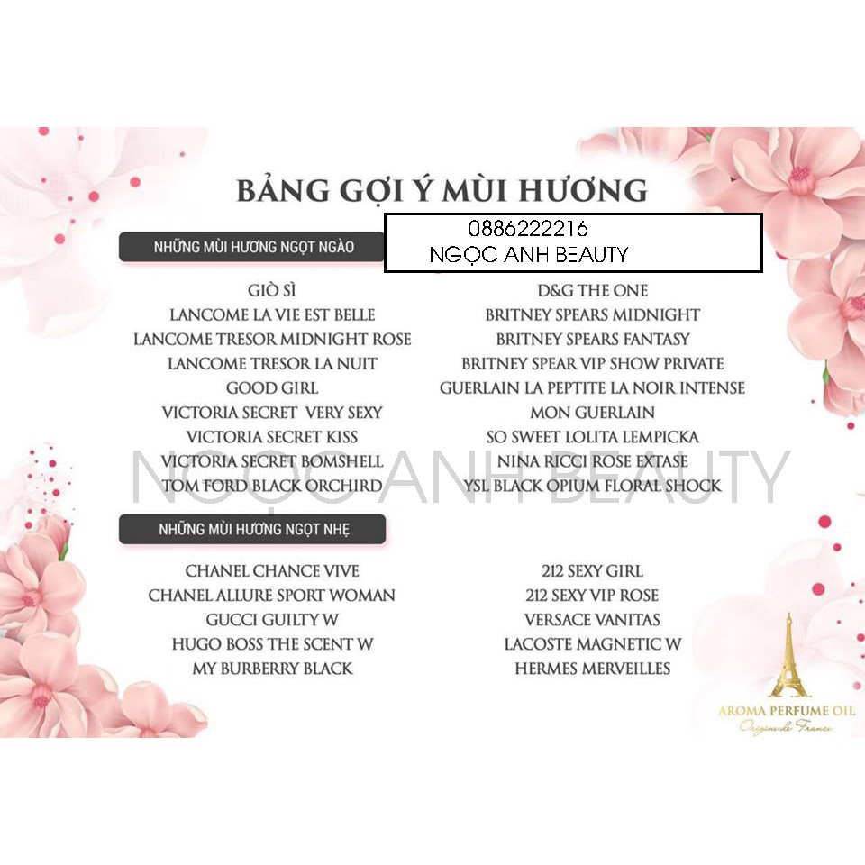 Tinh Dầu Nước Hoa Pháp 12ml Tresor Midnight Rose | BigBuy360 - bigbuy360.vn