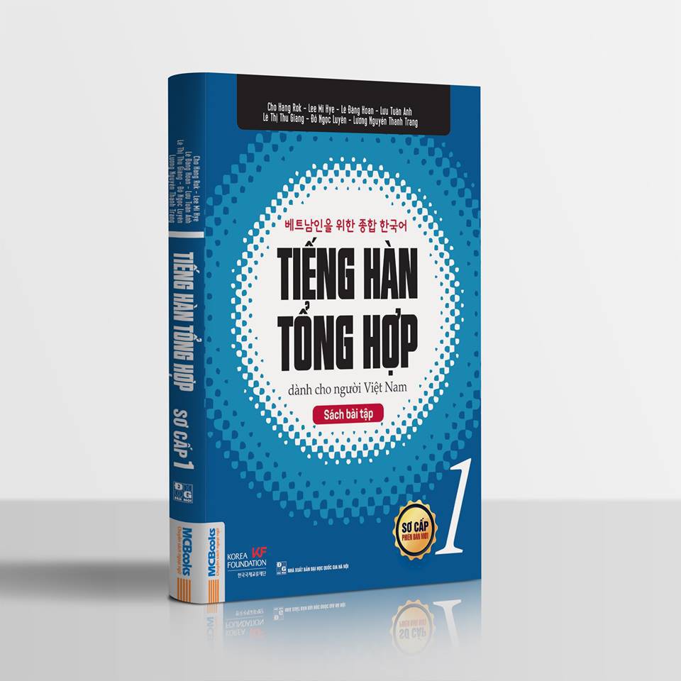 Bộ sách Tiếng Hàn Tổng Hợp Dành Cho Người Việt Nam 1 (Sách học + Bài tập) (Bản đặc biệt) - MCBooks