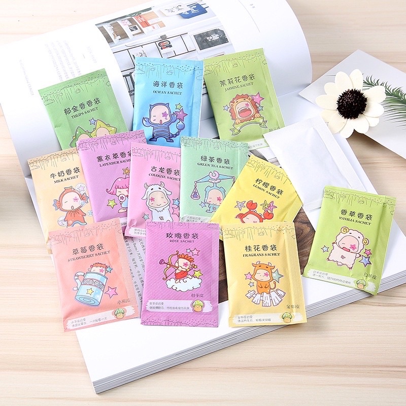 Túi thơm để tủ quần áo, tủ giày, balo túi xách, nhà bếp J100