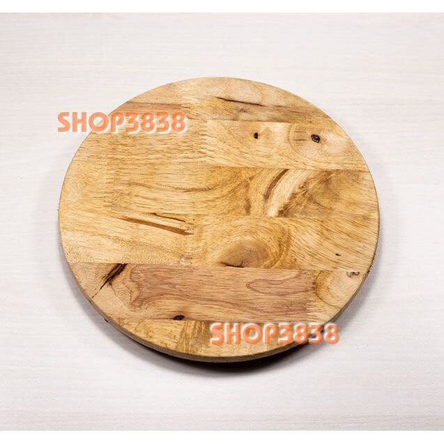 Chảo Gang Chống Dính - Nắp - Đế Gỗ  Làm Bò Né Bánh Xèo Steak