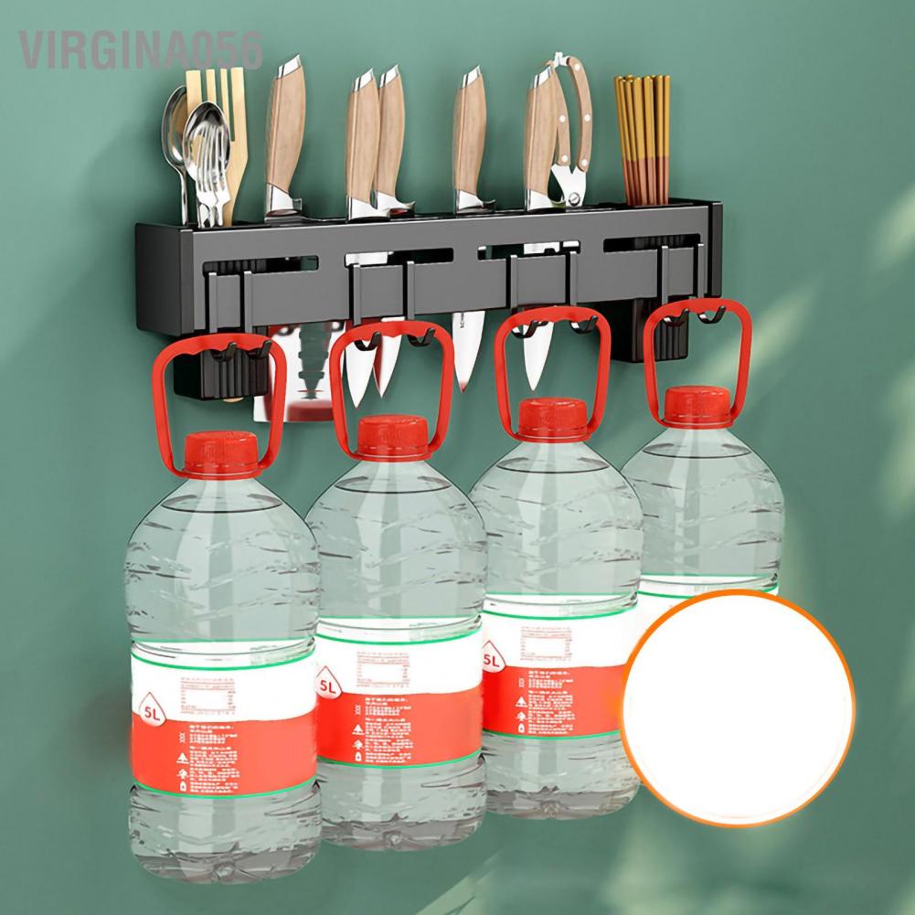 Có thể bán buôn Giá để dao bằng thép không gỉ Đa năng Đấm đỡ gắn trên tường miễn phí cho thìa Dao dĩa Đĩa đũa Virgina056 Hàng giao ngay