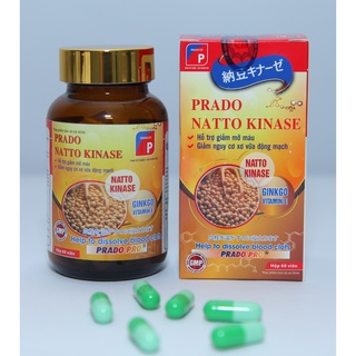 Thực phẩm bảo vệ sức khỏe prado natto kinasehỗ trợ giảm mỡ máu - giảm nguy - ảnh sản phẩm 3