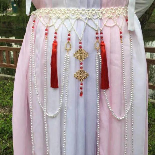 Chuỗi đeo hông Cổ trang phong cách Đôn Hoàng ms33