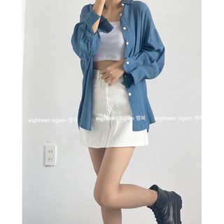 CHÂN VÁY JEANS BASIC