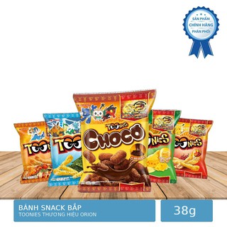 Bánh Bắp Snack Toonies Thương Hiệu Orion Gói 38g
