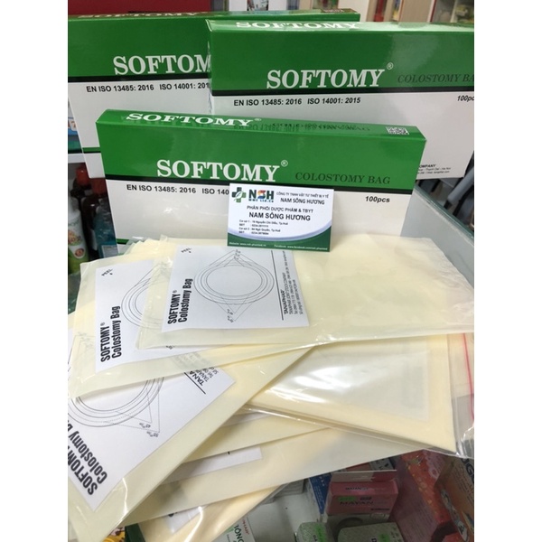 ❤  Túi hậu môn nhân tạo một mảnh softomy, túi chứa phân một mảnh cho người lớn và trẻ em Softomy