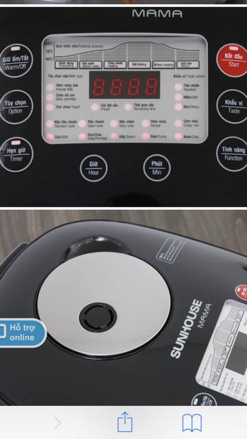 Nồi cơm điện cao tần 1.5 lít Sunhouse Mama SHD8955 | BigBuy360 - bigbuy360.vn