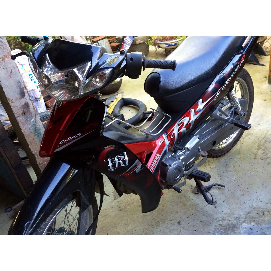 Bộ tem dán dàn áo xe máy, tem 3 lớp dán xe SIRIUS đời 2011