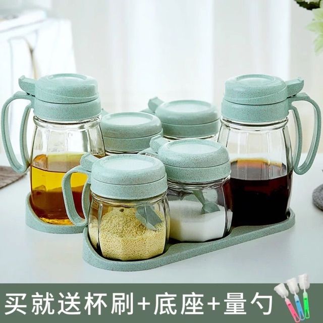 Set 6 hũ đựng gia vị